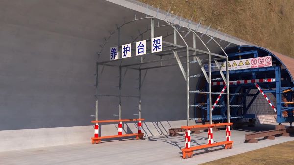 江西隧道施工动画制作公司 - 隧道施工工艺和施工方法 - 隧道施工汇报动画视频 - bim 工程施工动画